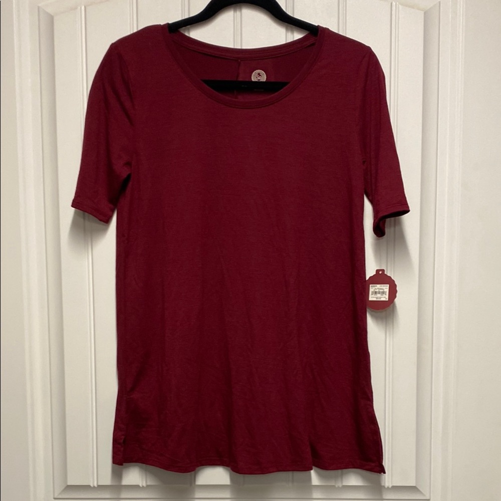 SO Red Fitted Short Sleeve T-Shirt